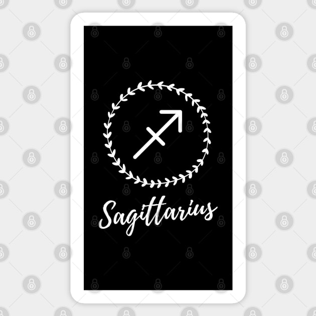 Sagittarius Zodiac - Astrological Sign Sticker by monkeyflip